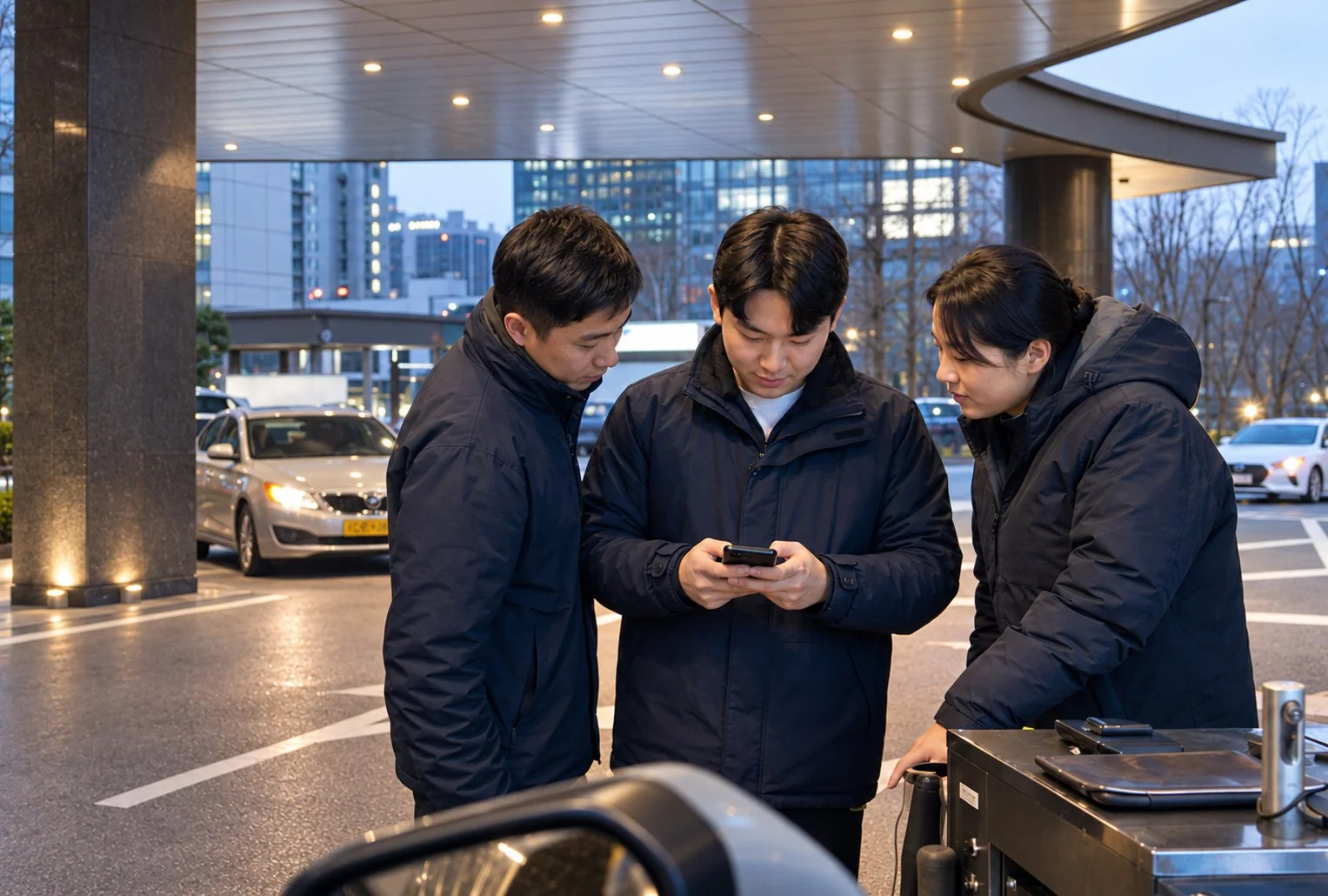 고객 차량을 직접 관리하는 발렛맨 현장 운영팀
